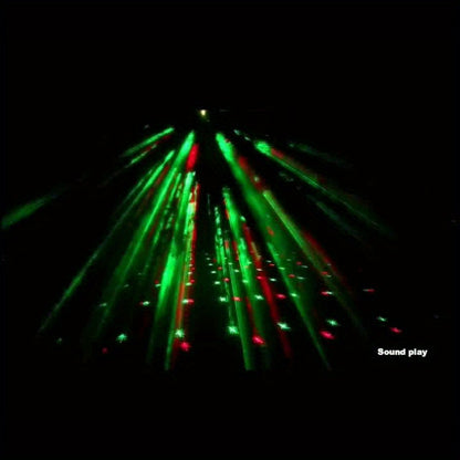 1 Meter USB Disco Laser Light - Color-Changing, Voice-Controlled, Multimode Party Light with Strobe Effect for DJ, Dance, Table, Bar, Birthday, Wedding, Holiday, and Christmas Celebrations