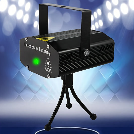 1 Meter USB Disco Laser Light - Color-Changing, Voice-Controlled, Multimode Party Light with Strobe Effect for DJ, Dance, Table, Bar, Birthday, Wedding, Holiday, and Christmas Celebrations