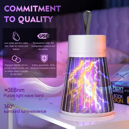 Ultra-quiet Indoor Mosquito Killer Lamp, Easily Repel Mosquitoes Without Disturbing Your Sleep, Unique Design Allows You To Easily Take Perfect Selfies While Enjoying A Refreshing Environment, Your Perfect Tool Partner