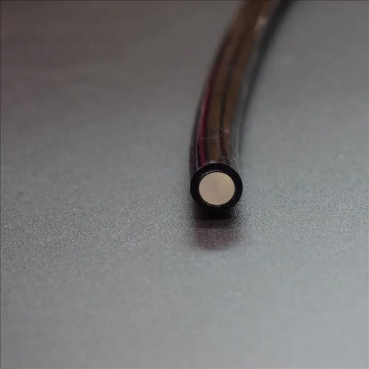 1～100mX Black Cover PMMA End Glow Plastic Optic Fiber Cable Inner 1mm ~ 10mm Diameter For Decorative Lighting