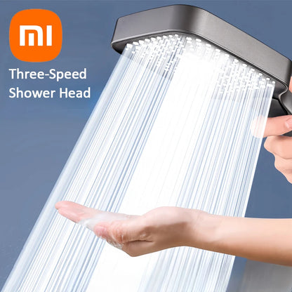 Xiaomi Mijia 13cm Large Panel 3 Modes High Pressure Shower Head Massage Shower Head With Filter Element Bathroom Accessories New