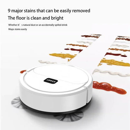 Xiaomi Portable Home Automatic Floor Robot  Mini Intelligent Vacuum Cleaner USB Rechargeable Wet and Dry 5-in-1 Home Sweeper