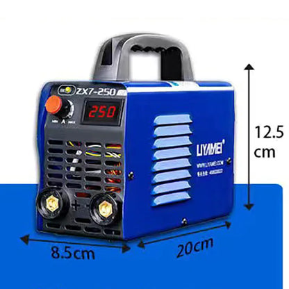 220v Portable Mini Electric Welding Machine Fully Automatic Small Electric Welding Machine ZX7-250 Inverter DC All Copper