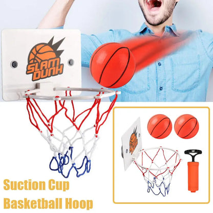 1 set Mini Basketball Backboard Hoop Netball Board Box Set Kids Indoor Game Kids Toys