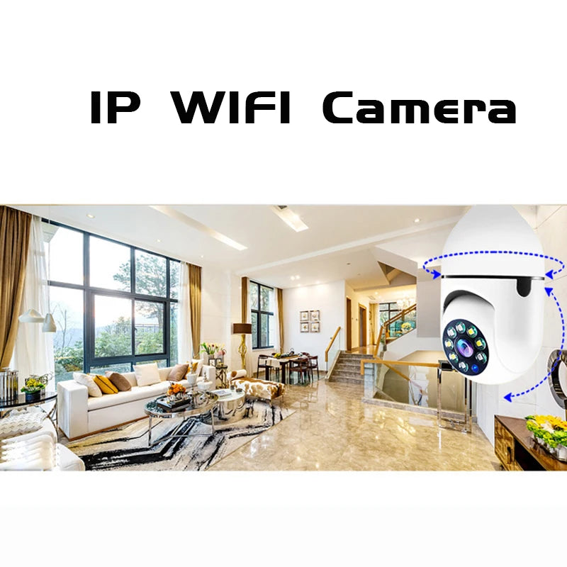 Wireless IP Camera WiFi Web Camera 1080P Video Recorder Two-way Voice Smart IR Night Vision Baby Safety Surveillance Indoor Home