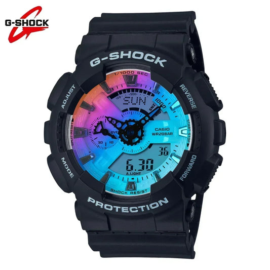 New GA-110 Men's and Women Watch Multi G functional Outdoor Sport and Shockproof SHOCK Dual Screen LED Watch