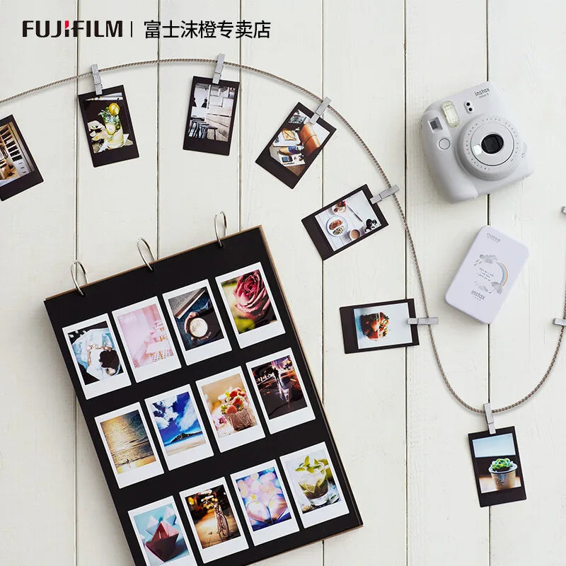 10/20/40/80/200 Sheets Fujifilm instax Mini 11 12  9 7+ 90 3 Inch White Edge Films For Instant Mini Camera 25 50s 90 Photo Paper