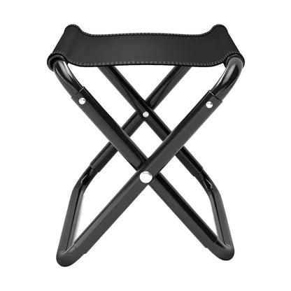 2024 New A Outdoor Portable Mini Chair Folding Fishing Trip Camping Ultra Light Portable Line Subway Folding Mazar Lounge Stool