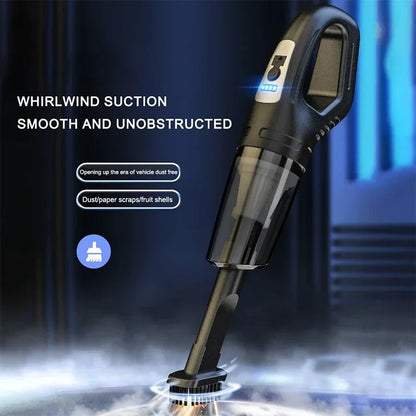 Xiaomi 120W Car Vacuum Cleaner Wireless Handheld Portable Cordless Cleaner USB Charging High Power Suitable for Car Pet Hair