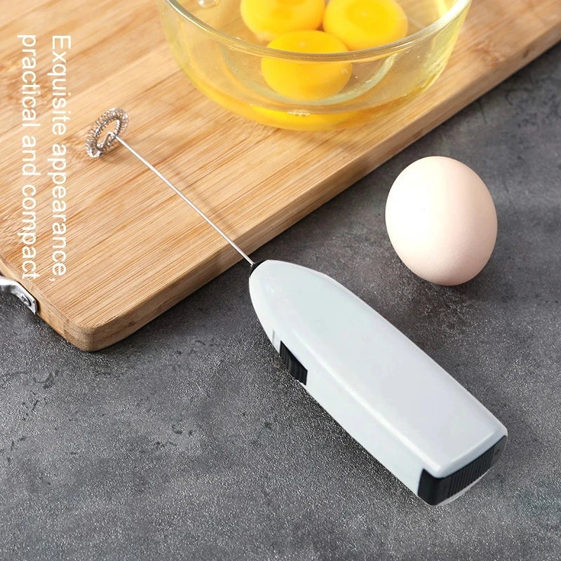 1 PCS Milk Frother Handheld Mixer Foamer Coffee Maker Egg Beater Cappuccino Stirrer Mini Portable Blender Kitchen Whisk Tool